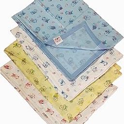 SMILE BABY Waterproof PVC Plastic Mattress Protector/Urine/Diaper Changing Sheets for Baby (Medium- 34 x 23 Inches,) (Pack of-4)-image-2