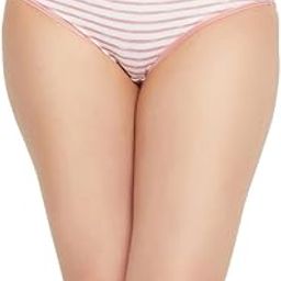 Women's Cotton Classic Regular Striped Bikini Style Underwear-image-34