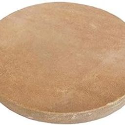 Rubbing Sandal Wood Round Stone (Brown, 7 in)-image-97