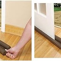 PVC Door Guard (39 Inches, Pack of 5) Gap Filler for Door Bottom Seal Strip - Sound-image-37