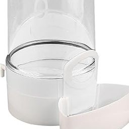 SAZ DEKOR® Bird Feeder Bird Food Container for Canaries Small to Medium Birds Cockatiel White Large Open-image-34