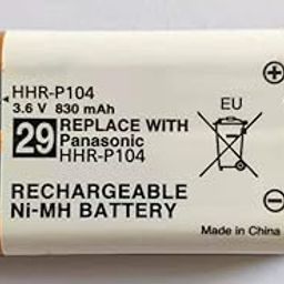 Compatible for HHR-P104(Combo Pack of 2) Ni-MH 830mAh Rechargeable Battery for Cordless Phone-image-65