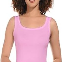Women's Sleeveless Tank Top, Beige, Scoop Neck, Casual Wear-picture-29