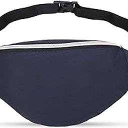 Fashion Waist Bag Stylish and Functional Waist Bags for Men and Women Waterproof, Leather Trainer Waist Bag with Adjustble Belt Travel Waist Pouch-44