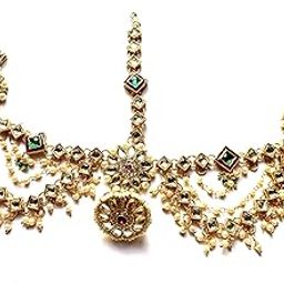 brass gold plated mattha patti BGMP52-image-68