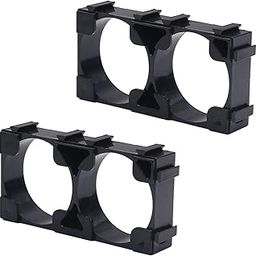 Fielect 50Pcs 21700 Lithium Ion Cell Double Battery Holder Bracket for DIY Battery Pack 21.7mm Hole Dia-picture-24