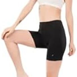Lumeva Women's Stretchable Cycling Shorts - Skin Fit Tights for Gym, Sports, Running, Yoga and Dresses-image-38