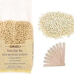 MKSL Hard Beans Wax With Wooden Stick For Full Body Hair Removal Wax (500 G) Multicolor, Women-image-76