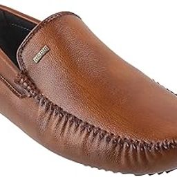Men's Formal and Casual Stylish Faux Leather Loafer Shoes-image-26