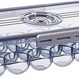 BNF Egg Holder Fridge Bin Fridge Organizer with Time Reminer and Lid for Kitchen Grey | Home & Garden | Kitchen, Dining & Bar | Kitchen Storage & Organization | Food Storage Containers-picture-9