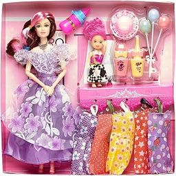 Finroth Premium Doll Set for Girls – Doll for Kids and Doll House for 3 Year Old Girls – Best Birthday Gift for Girl Child-image-26