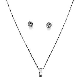 Heart Pendant Necklace for Women and Girls – Silver-Plated Chain with Heart-Shaped Charm – Dainty Fashion Jewelry Gift for Birthday, Anniversary, Valentine’s Day-0
