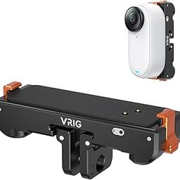 VRIG Magnetic Quick Release Mount for Insta360 GO3 GO3S, Aluminum Alloy Camera Mount Adapter with 1/4" Threaded for Tripods Selfie Sticks, with Charging Port for Insta 360 Go 3s Mounts Accessory-image-50
