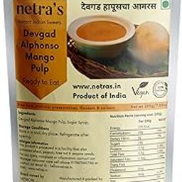 Netra's Devgad Alphonso Mango Pulp Aamras - 200G (pack Of 1) | Gluten-free | Artificial preservative free | No Added Color | Natural, Health Benefits, Storage and Preservation Methods-image-4