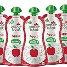 Paper Boat Apple Juice, Enriched with Vitamin D, No added Preservaties and Colours (Pack of 9, 150ml Each)-image-5