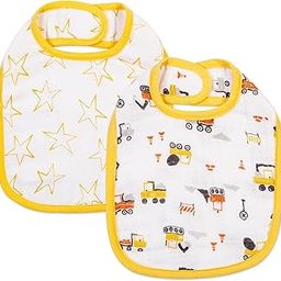 Mee Mee Baby Cotton Apron, Feeding Bibs Washable, Bibs Set for 0-12 Month (Pack of 2)-image-92