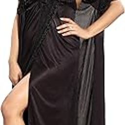 Women's Satin Solid Nightwear Set Pack of 2-picture-22