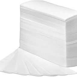 QUILBOOL Wax Strips Paper Eyebrow Wax Strip Paper 4''x 10'' Non-Woven Epilating Bikini Wax Papers Strips Hair Removal Body Facial Wax for wax strips Bikini Arms Legs Underarm (100 pc - White)-image-20