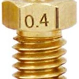 Ritedeal V5 V6 Nozzle 0.4mm Brass nozzle for 1.75mm filament, M6 Threaded for connection to heater block 3D Printers Parts-21