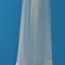 KEETATO Baby Mosquito Net Ivory Color for Baby Jhula/Cradle 0 to 24 (GA1012I)-image-1