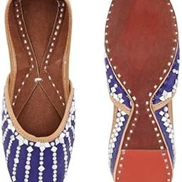 Purple kyra Jutti for Women | Punjabi Jutti | Mojari for Ladies | Bridal Soft Leather Ethnic Juttis-image-76