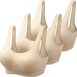 Women's Sports Bra,Air Bra, Non-Padded | Pack of 3 | Imported Bra | Free Size (Fit to 30-34)-image-13