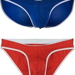 Men's Polyester & Spandex G-Strings (Pack of 1) (RIOE-ML-07559_Red & Royal Blue_Free Size)-image-40