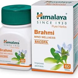 Himalaya Wellness Pure Herbs Brahmi Mind Wellness |Improves Alertness | Pack Of 60 Tablet-31