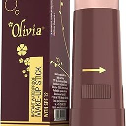 Olivia Instant Makeup Shimmering Stick Concealer Full Coverage With Spf 12 (Rachelle Rose, 15G, Shade No.2)-16