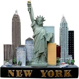TC The Customizers Set of 1 New York Printed Fridge Magnet Set Funky and Quirky Designs || MDF Wood Material Magent for Fridge Decoration || Fridge Magnets Refrigerator Stylish Set Kitchen-image-82