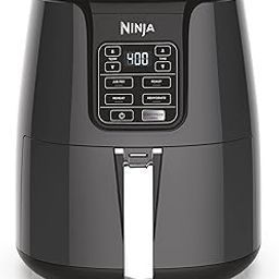 Ninja AF101 1550-Watt Programmable Base Air Fryer with 4-Quart Ceramic Coated Basket (Black/Grey)-picture-10