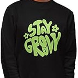 Women's Regular Fit Round Neck Sweatshirt Printed Fleece Material Long Sleeve Women Winter Wear Pullover-image-12