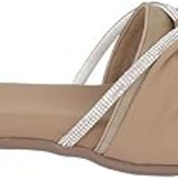 Women's Ethnic Flat Slip-On Sandals | Stylish Criss-Cross Strap Chappals for Daily & WEAR ON FESTIVE-image-48