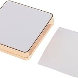 Meadawgs® Square Empty Luxurious Portable Air Cushion Puff Box BB Cream Container Case White-45