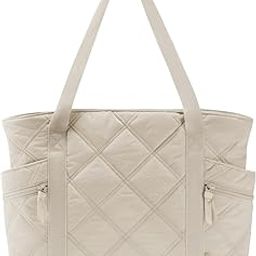 CALANDIS® Women Bag Fashionable Trendy Girls Handbag for Travel Birthday Gift Shopping Beige | Womens Handbags & Bags-1