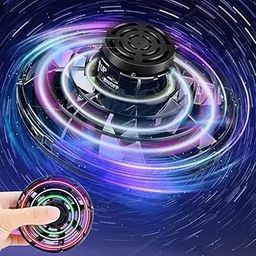 SHAKTISM UFO Flying Drone, 360° Rotating, Hand-Gesture Control, RGB LED Lights, USB Rechargeable 1Pc Random Colour-13