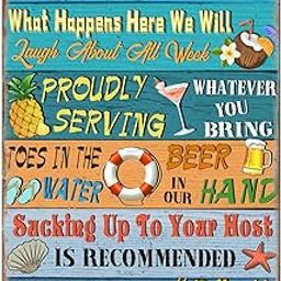 Viodenl Metal Sign Paradise Pool Rules Tin Vintage Pool Patio Wall Decoration Swimming Pool Outdoor Decor Pool 12x8 Inches-image-59