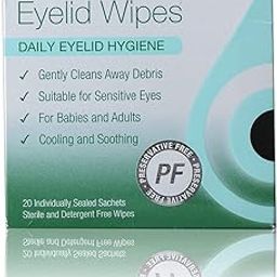 Evolve Pure Eyelid Wipes Pack of 20 Wipes-image-16