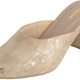 Women Block Heel Fashion Mule Shoes Block Heel-45