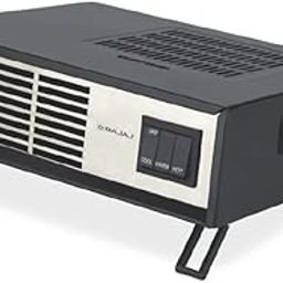 Bajaj Blow Warm Fan Room Heater |2 Heat Settings: 1000 W/2000 W|Automatic thermal safety cut-out|2 - Year Product Warranty| Ideal Room Heater For Winter| (Black)-image-2