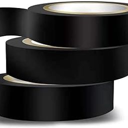 Wapodeai 3PCS Electrical Tape, Insulating Tape for Wire, Electrician Tape, Flame Retardant Indoor Outdoor High Temperature Resistance Electric Tape, Premium Black Waterproof Tape, 0.62 in X 49 ft-image-99