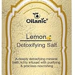 Oilanic Lemon Detox Bath Salt for Skin Glow and Relaxation (Pack of 1, Each 200 grams)|Natural Exfoliating Body Soak Hydrating & Refreshing Spa Salt for Soft & Smooth Skin Deep Cleansing Bath Salt-18