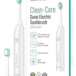 HealthSense Clean-Care ET 720 Rechargeable Sonic Electric Toothbrush with Extra Head & Dust Cover | IPX7 Waterproof & 5 Dynamic Cleaning Modes | One Year Warranty (White)-image-29