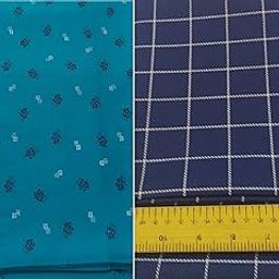 Pri & Su CottLinn Combo fo Cotton Floral Shirt 5000110 & Trouser 90090-image-84