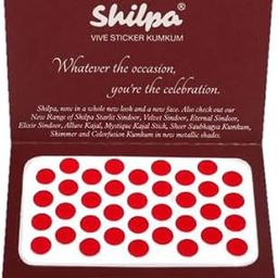 Shilpa Vive Sticker Kumkum Red 5 ...HUMARABAZAR..-31