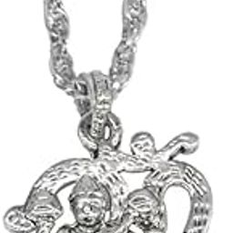 Religious Jewelry Lord Om Veer Bal Hanuman Pendant Necklace for Men and Women-image-59