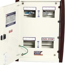 Selvo Way (TPN) Three Phase Neutral Double Door Distribution Board (4Way)-picture-11