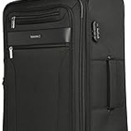 Berlin Expander Soft-Sided Polyester Check-in Luggage 28 inch | 75cm | 8 Wheels Large Trolley Bag for Travel | Suitcase (Black)-image-44