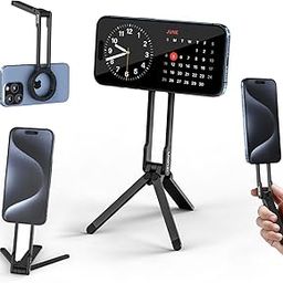 Ulanzi MA30 Smart Phone Tripod, Mini Tripod, Compatible with All Metallic Magsafe, Foldable, Convenient to Carry, Stand & Handheld Mode, 360 Degree Rotation, Selfie Stick, Smartphone Stand, Portable-19