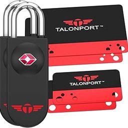 Keyless TSA Approved Luggage Lock with Lifetime Card Keys & No Combo to Forget, Two Pack, One_Size-picture-44